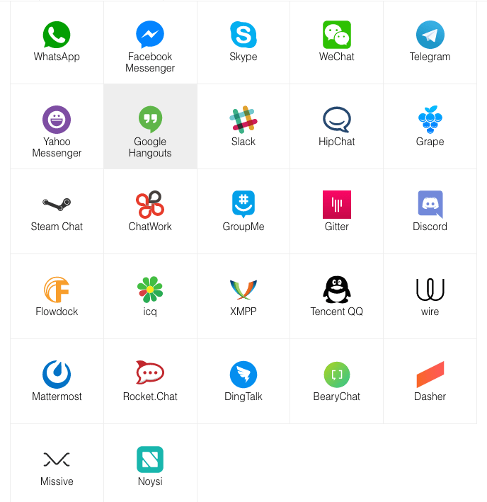 all-in-one messenger skype slack whatsapp