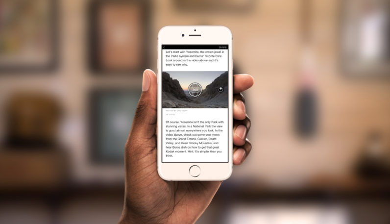 photo of Facebook brings 360 images and video to Instant Articles image