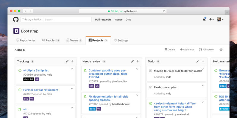 photo of GitHub Projects introduces collaboration for organizations image
