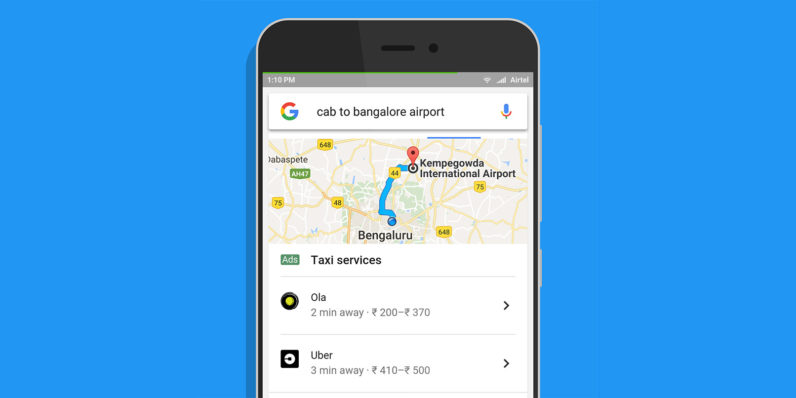 Google now lets you hail an Uber straight from mobile search results