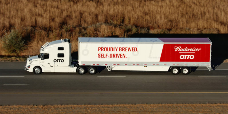 Uber’s self-driving trucks are now hauling beer