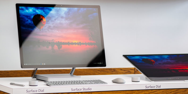 Surface Studio Dial microsoft