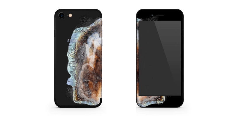 This case makes your iPhone look like an exploded Note 7