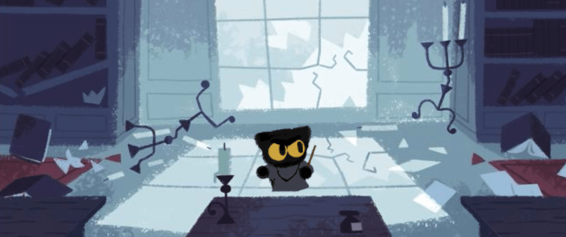 I can’t stop playing this year’s Halloween Google Doodle