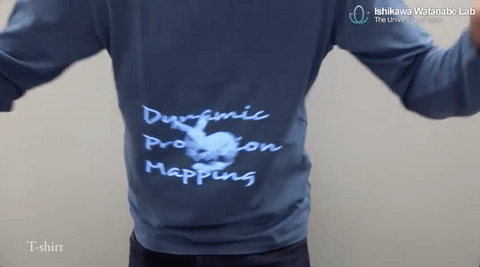 This new, magical video mapping technology is perfect for clothing