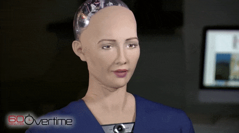 Humanoid robot ‘Sophia’ puts the moves on 60 Minutes correspondent Charlie Rose