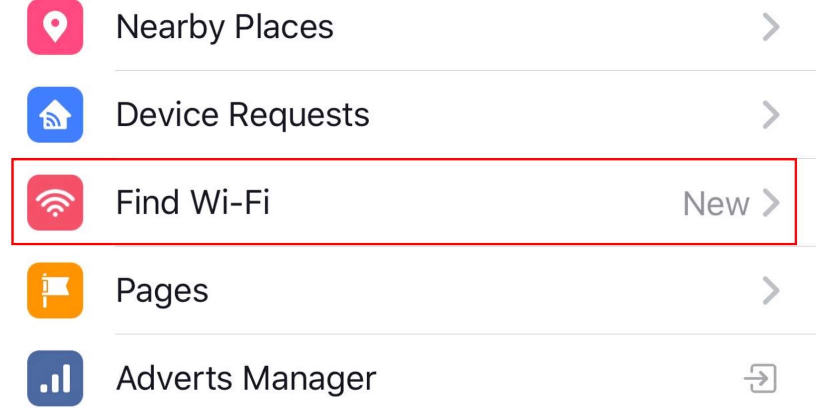 New Facebook feature lets you find nearby Wi-Fi