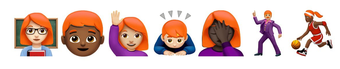 Redheads Rejoice Ginger Emoji Might At Long Last Be On The Way